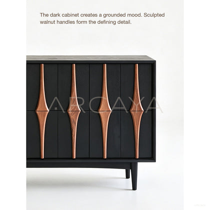 Moying Dark Storage Cabinet - scene