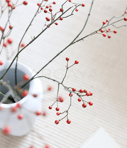 Viburnum Berry Artificial Flower Arrangement - scene