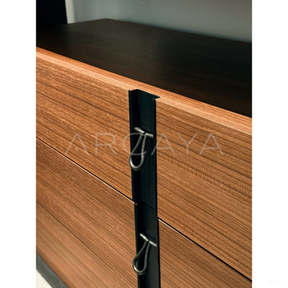 French Quiet Entryway Cabinet - scene