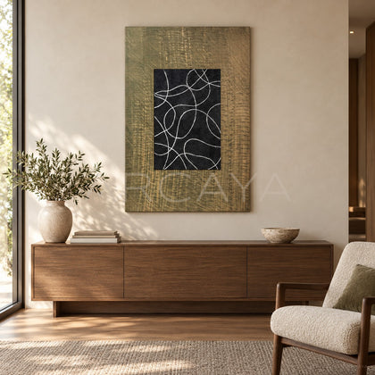 Mixed Media Wall Art 2411G0110 - main