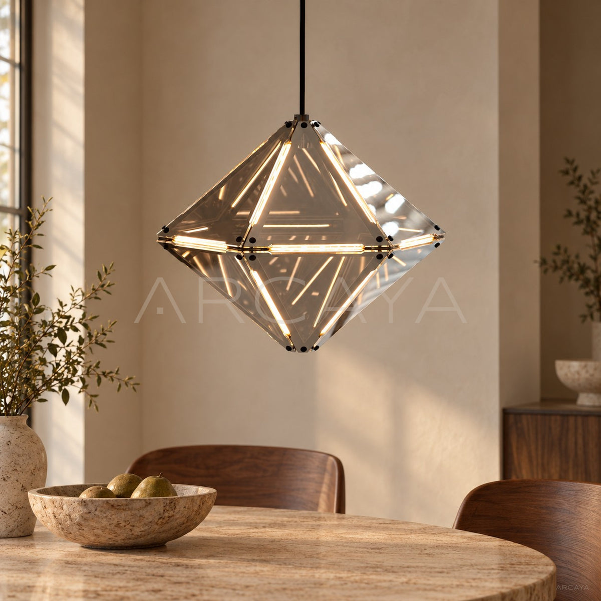 Prism Flat Diamond Pendant Light 95372 - main