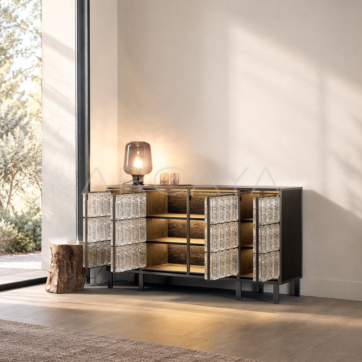 Glass Brick Sideboard - main
