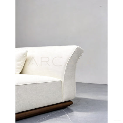 Negative Space Living Room Sofa - scene