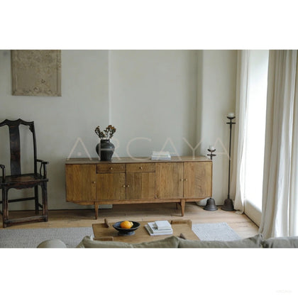 Natural Material Quiet Space Set — Storage - scene