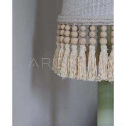 Aston Woven Shadow Lamp — Table Lighting - scene