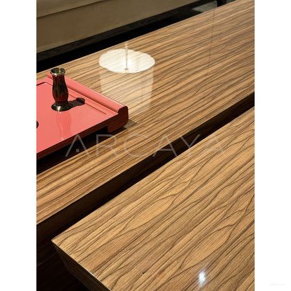 Bali Solid Wood Coffee Table - scene