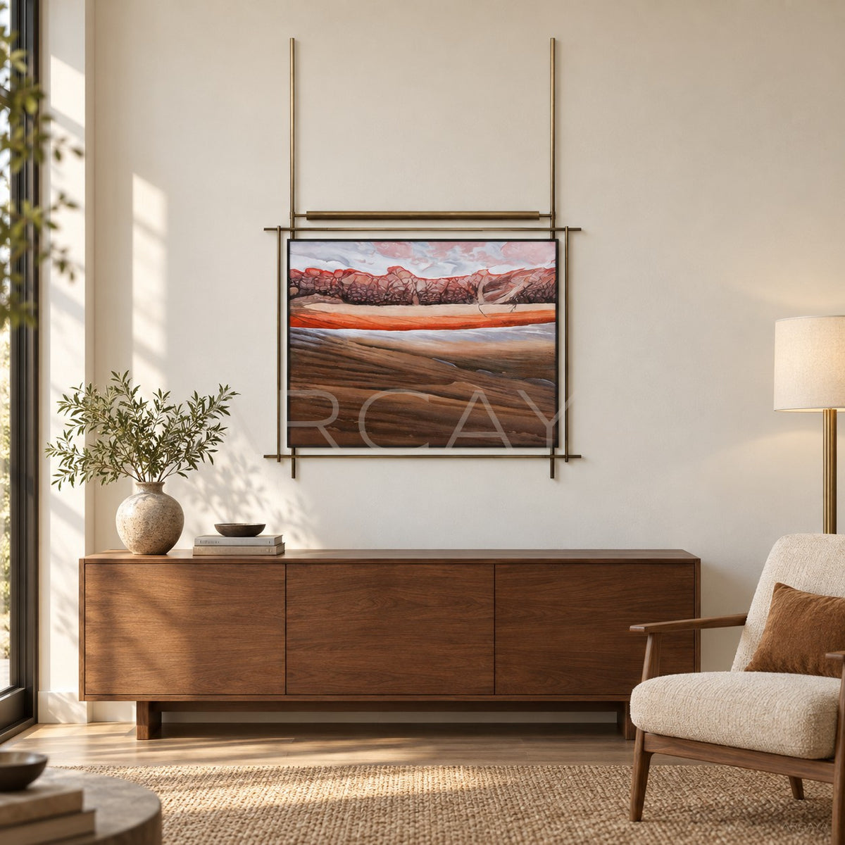 Mixed Media Wall Art 2411G0119 - main