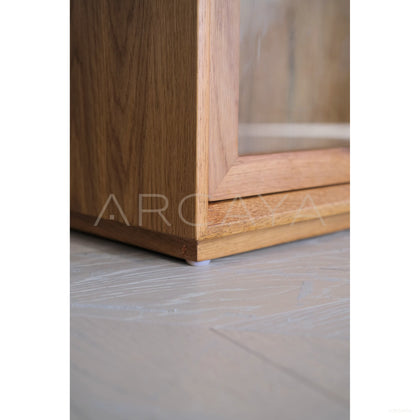 Moku Solid Wood Cabinet - scene