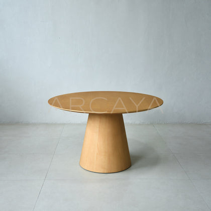 Ash Solid Wood Round Dining Table - main