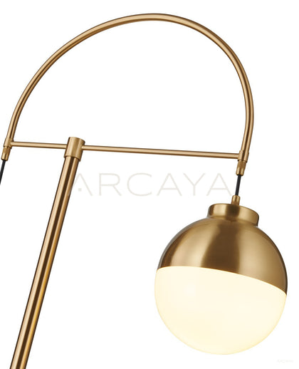 Gold Arc Dome Floor Lamp 10162 - scene
