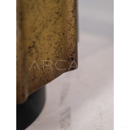Patina Metal Side Table - scene