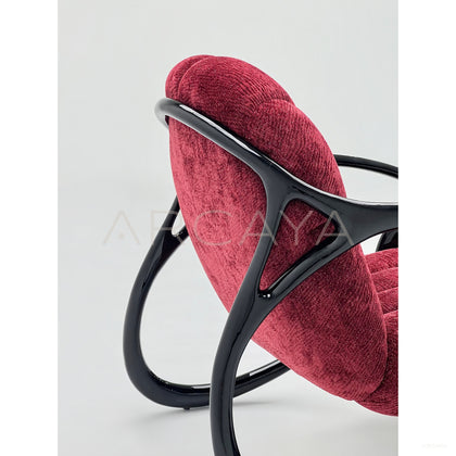 Italian Art Irregular Lounge Chair - scene