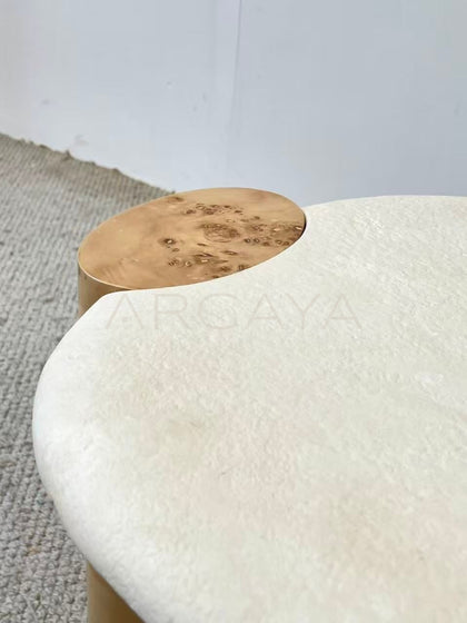 Irregular Shape Coffee Table - detail