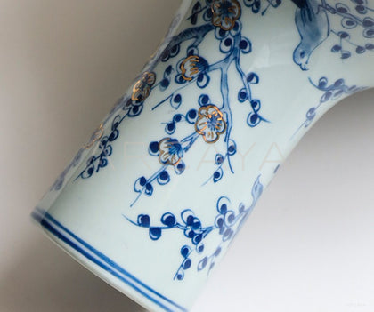 Jingdezhen Blue White Jar Vase Entryway - scene