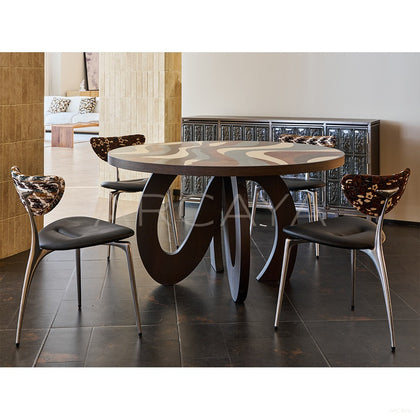 Flowing Symbiotic Art Round Table - scene