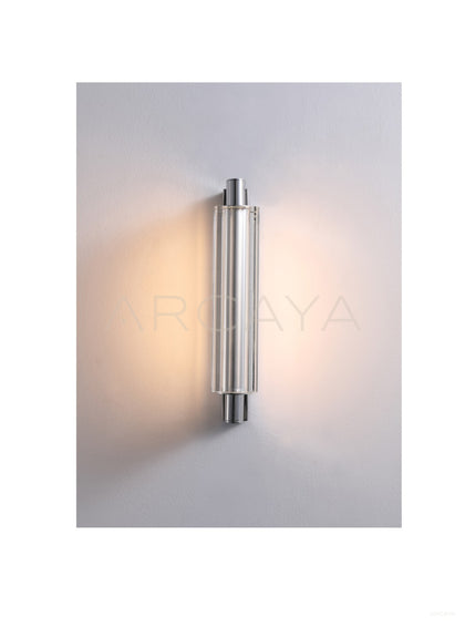 Rectangular Crystal Column Wall Light 80600 - scene