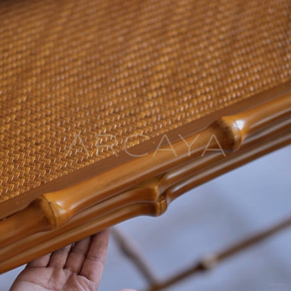 Large Tea Tray Long Tea Table - detail