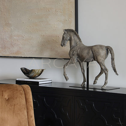 Horse Sculpture Statement - scene