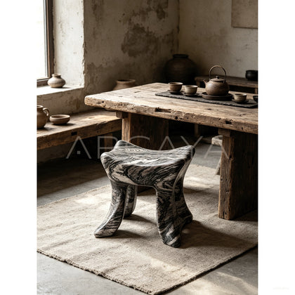 Aston Lan Art Stool - scene