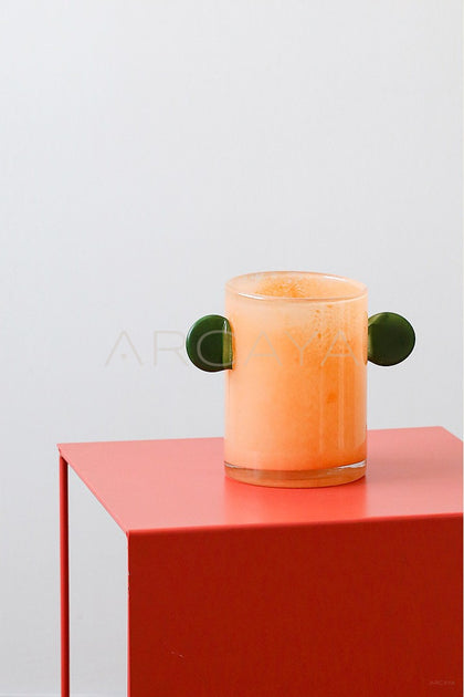 Vintage Glass Vase - scene