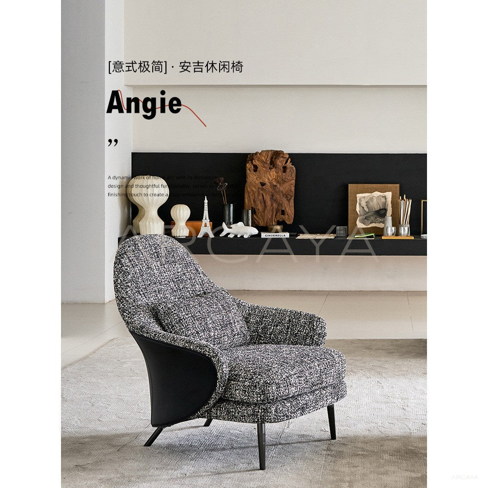 Angie Italian Art Chair in detail