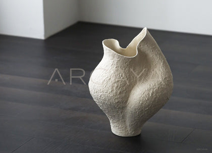 Handmade Textured Art Vase Entryway - scene