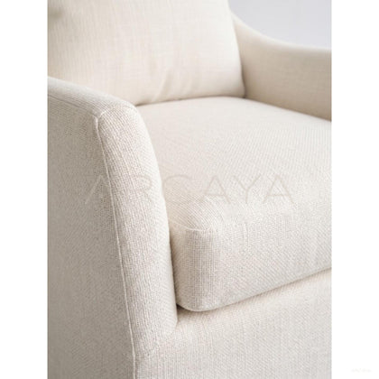 Cotton Linen Cloud Sofa - scene