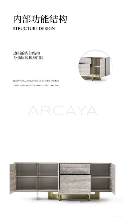 Italian Minimalist Sideboard - scene