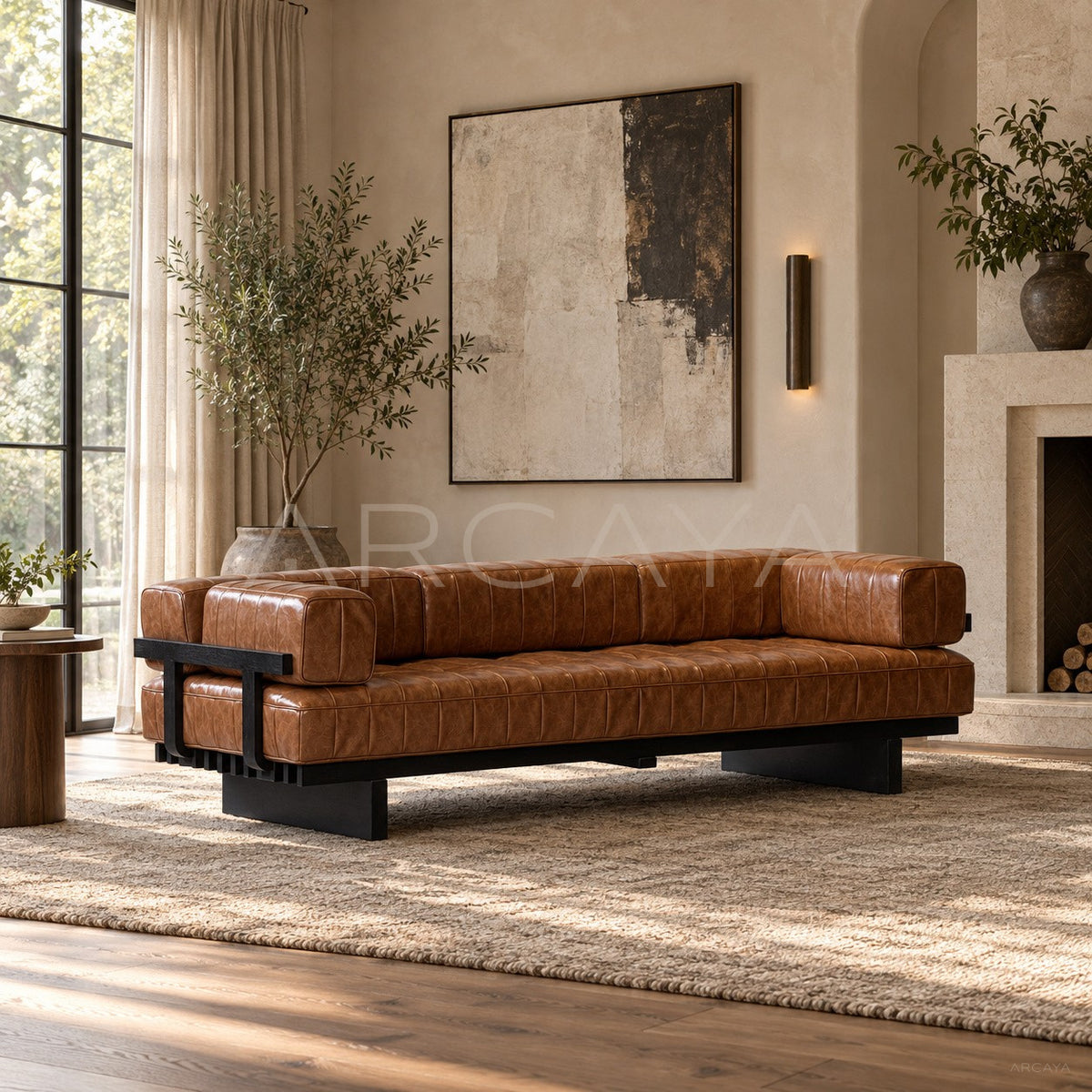 Corbusier Style Sofa in detail