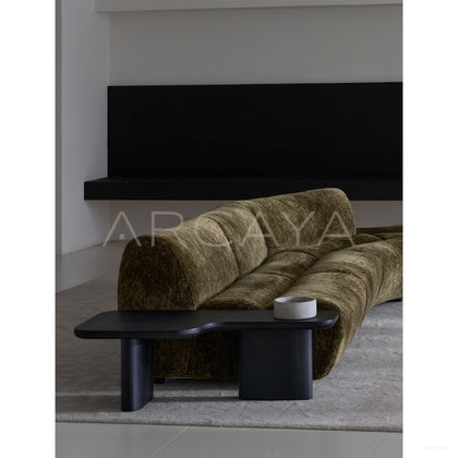 Bamboo Joint Sofa Arm Table - scene