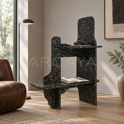 Natural Stone Side Table Display - main