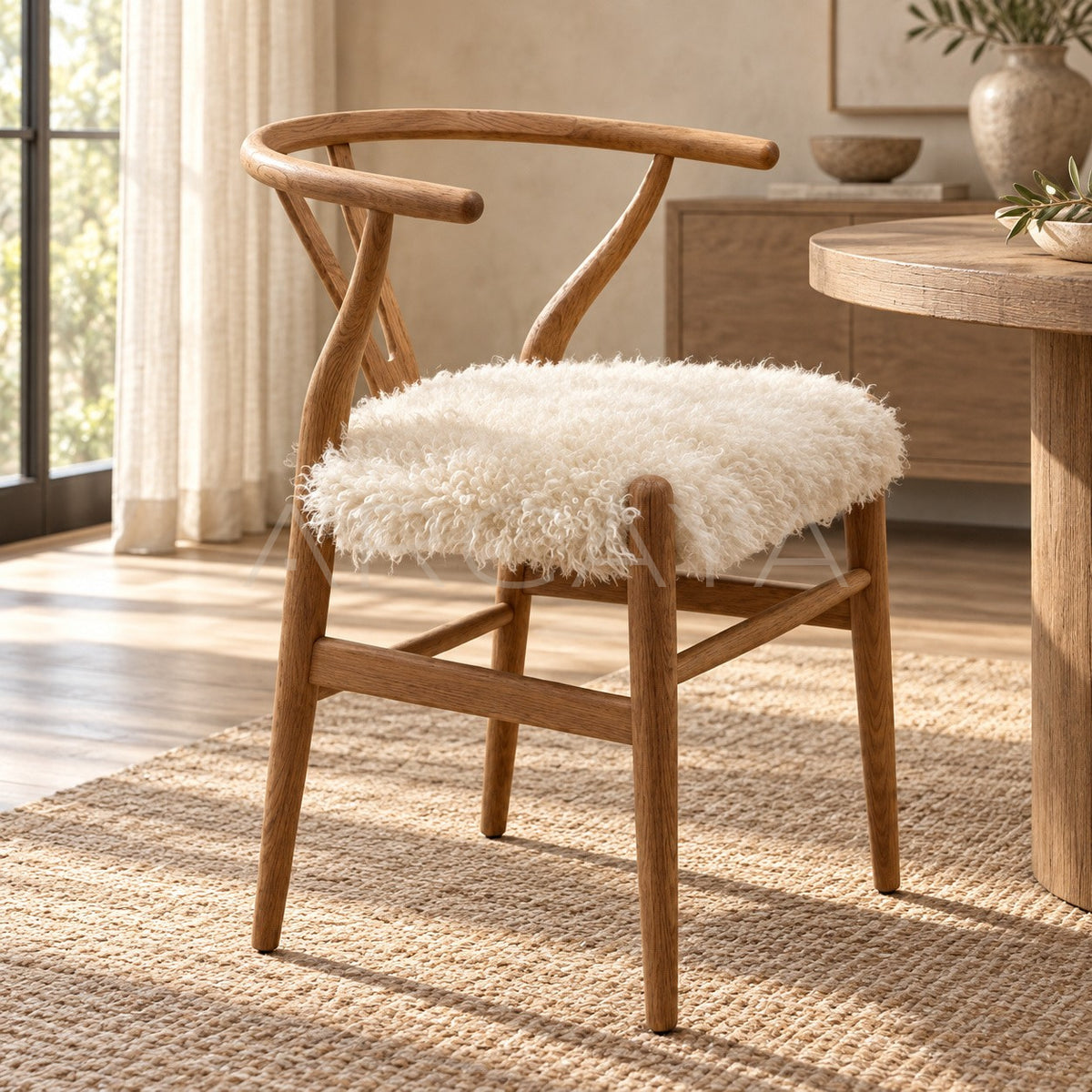 Dining Chair C68A in detail