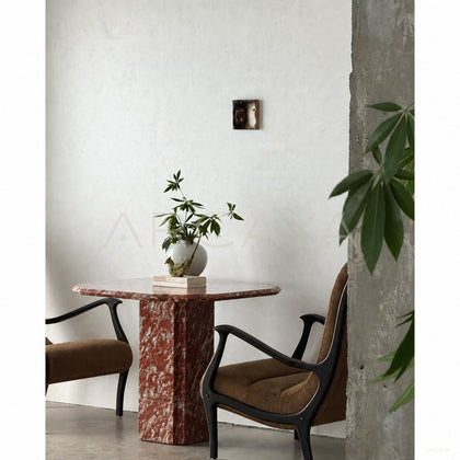 Aston Yunqi Oriental Red Side Table - scene