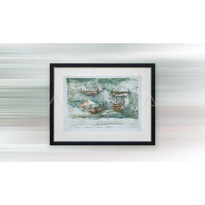 Mixed Media Wall Art 2503D0184 - scene