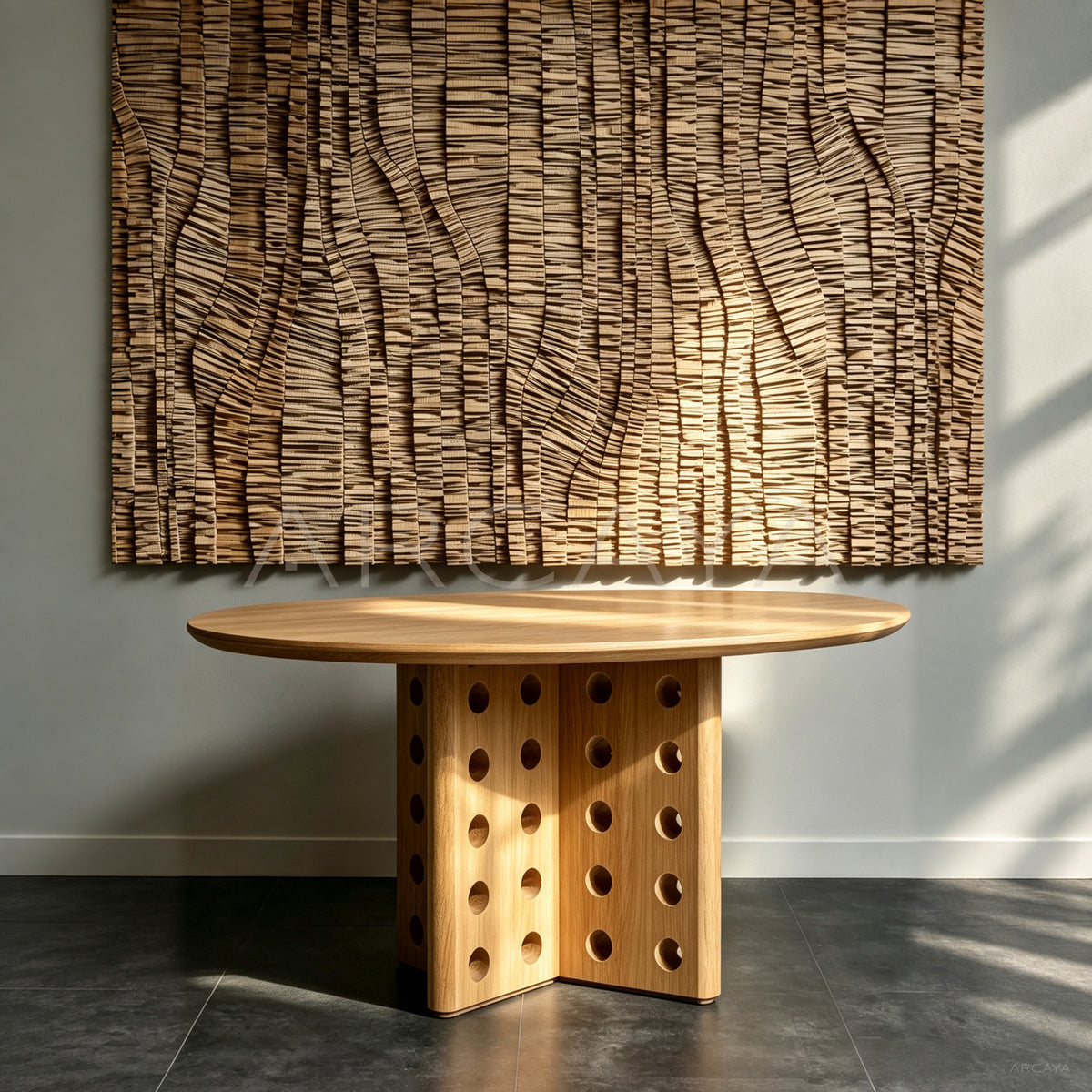 Sculptural Leg Round Table - main