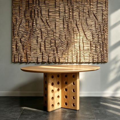 Sculptural Leg Round Table - main