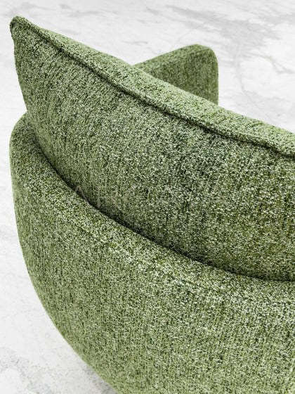 Matcha Green Swivel Lounge Chair - detail