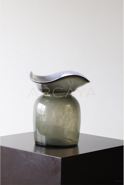 Large Floor Glass Vase Modern - scene