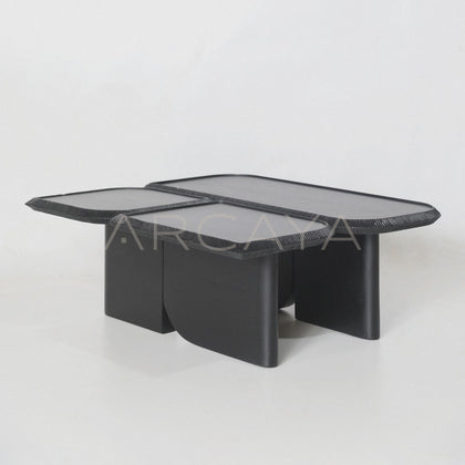Yiduo Wave Geometric Coffee Table - main