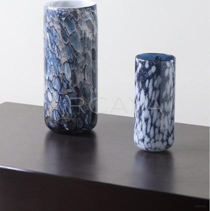 Marble Pattern Glass Vase - scene