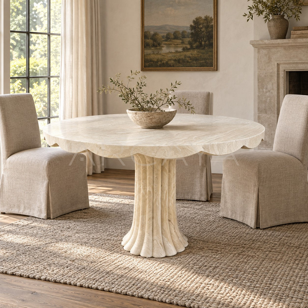 Aston Jingzhe Stone Life Piece — Tables in detail