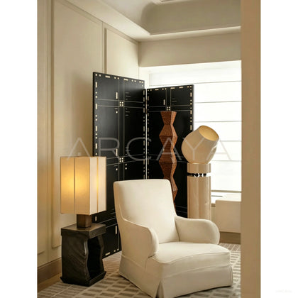 Bauhaus Geometric Folding Screen - scene