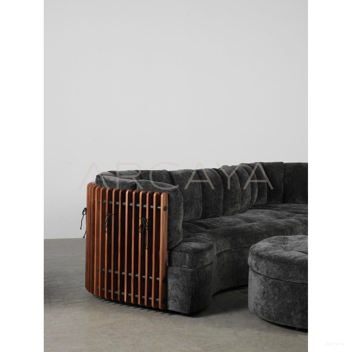 O Palm Low Back Modular Sofa in detail