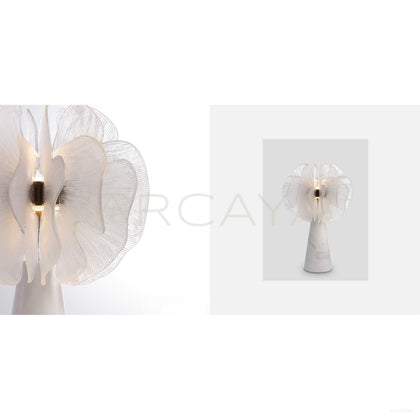 Ginkgo Flower Leaf Table Lamp 80621 - scene