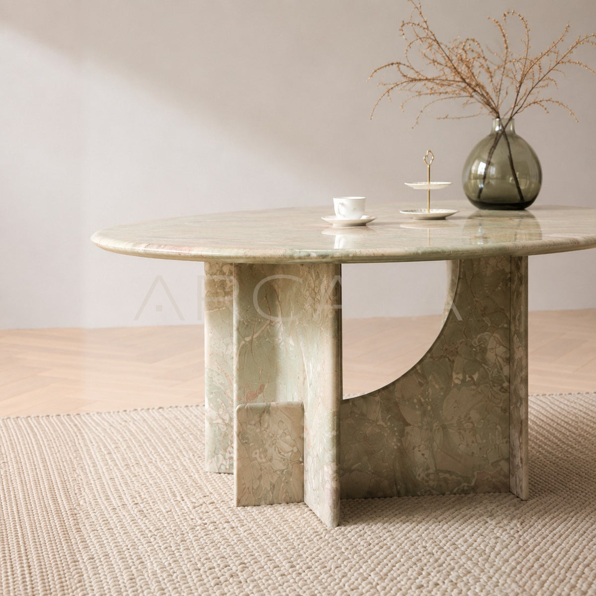 Monet Garden Stone Dining Table - main