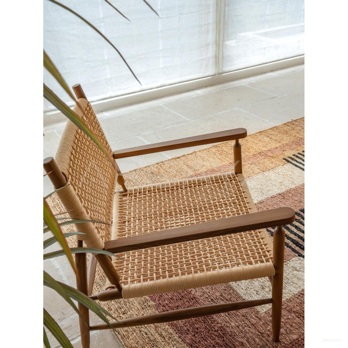 Misge Rattan Chair in detail