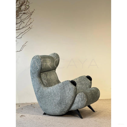 Immersive Reading Art Lounge Chair - scene