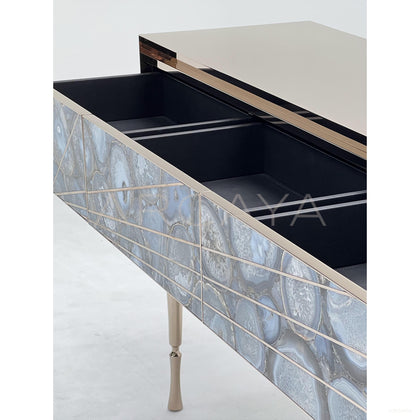 Agate Stone Entryway Console - scene