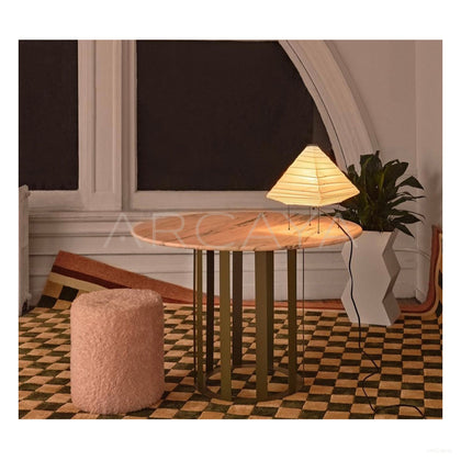 Green Beige Checkerboard Rug Dsm P007 F - scene