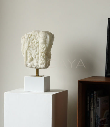 Mid Century Roman Fresco Sculpture - scene